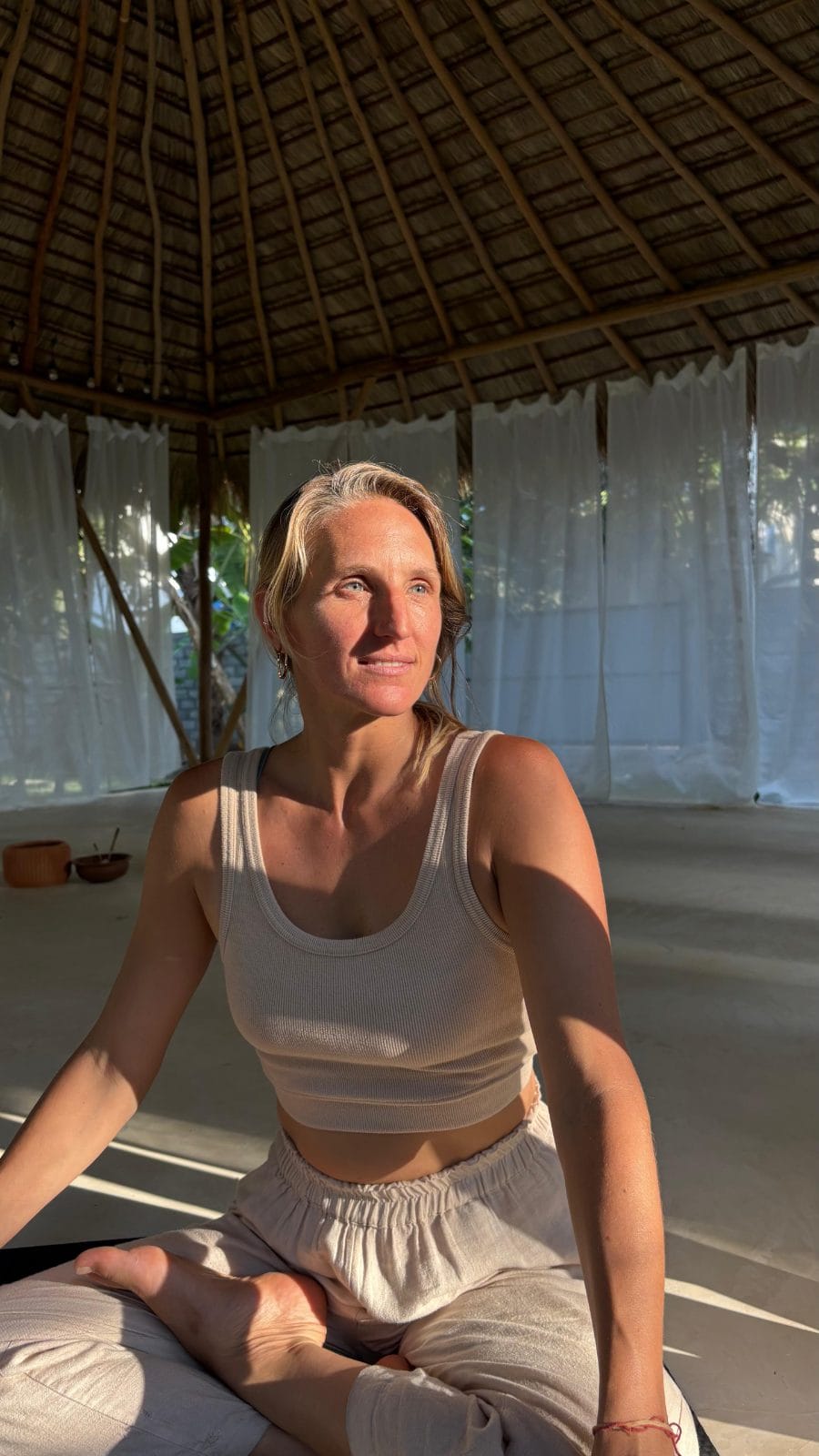 Yoga with Anke in the shala