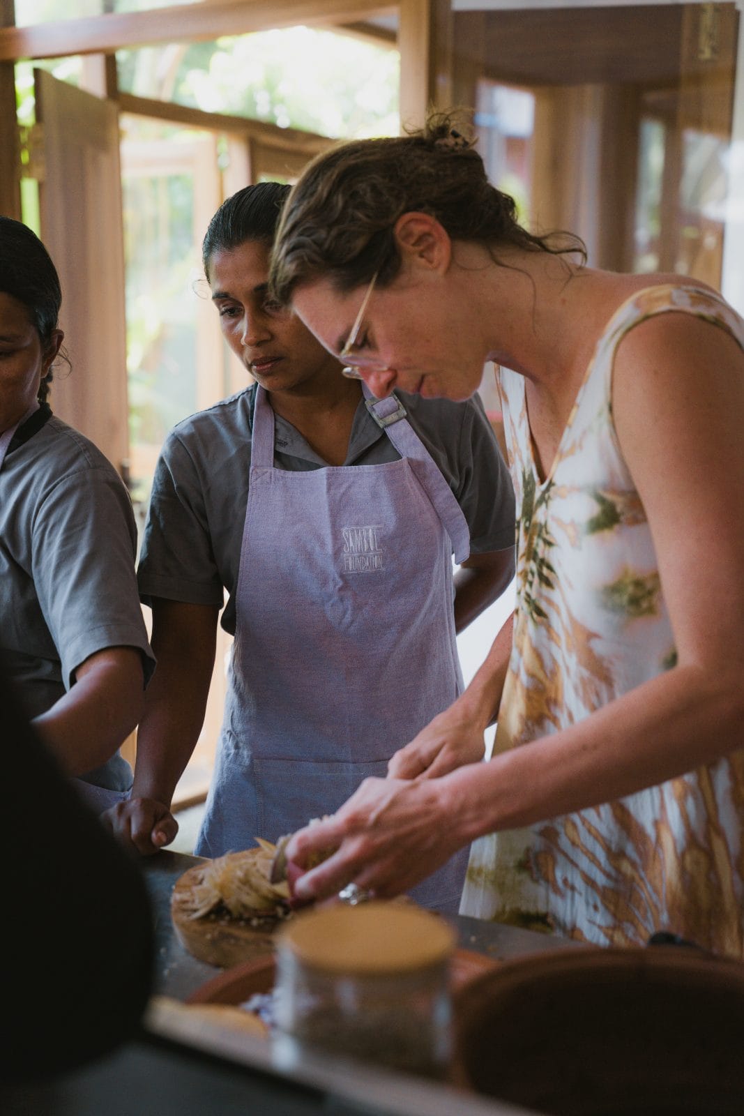 Sambol cooking class